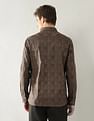 Arrow Newyork Slim Fit Geometric Printed Shirt