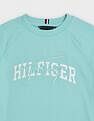 Tommy Hilfiger Kids Boys Embroidered Logo Relaxed Fit Cotton T-Shirt