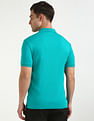 Calvin Klein Jeans Solid Slim-Fit Cotton Polo T-Shirt