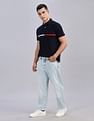 Tommy Hilfiger Light-Wash Relaxed-Fit Mid Rise Jeans