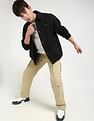 Calvin Klein Jeans Solid Relaxed-Fit Cotton Sweatshirt