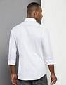 Calvin Klein Solid Slim Fit Casual Shirt