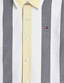 Tommy Hilfiger Kids Boys Striped Regular-Fit Cotton Shirt