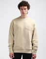 Calvin Klein Sustainable Appliqued Logo Sweatshirt
