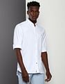Tommy Hilfiger Spread Collar Interlock Casual Shirt
