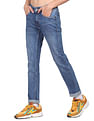 Flying Machine Stone Wash Jackson Skinny Fit Jeans