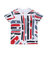 U.S. Polo Assn. Kids Boys Graphic Print Crew Neck T-Shirt