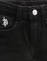U.S. Polo Assn. Kids Boys Mid Rise Twill Shorts