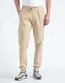 Flying Machine Drawstring Waist Slim Joggers