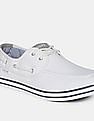 U.S. Polo Assn. Men Round Toe Canvas Rooster Boat Shoes