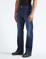 Flying Machine Mid Rise Bruce Relaxed Bootcut Fit Jeans