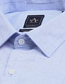 Arrow Manhattan Slim Fit Graph Checked Velocity Shirt