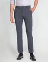 Arrow Newyork Mid Rise Flat Front Trousers