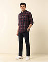 U.S. Polo Assn. Tailored Fit Tartan Checked Shirt