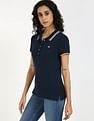 Tommy Hilfiger Solid Slim-Fit Cotton Polo T-Shirt