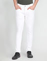 U.S. Polo Assn. Denim Co. Henry Cropped Fit White Jeans