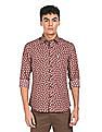 U.S. Polo Assn. Spread Collar Printed Casual Shirt