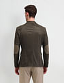 Arrow Zero Calorie Slim Fit Knitted Suede Blazer