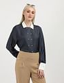 Tommy Hilfiger Relaxed Fit Silk Shirt