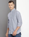 Tommy Hilfiger Button Down Collar Vertical Stripe Shirt