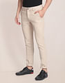 U.S. Polo Assn. Austin Trim Fit Textured Casual Trousers
