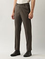 Arrow Solid Smartflex Twill Trousers