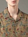 Arrow Sport Floral Pattern Regular Fit Shirt