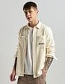 Calvin Klein Jeans Vertical Stripes Regular Fit Dobby Woven Shirt