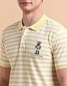 U.S. Polo Assn. Horizontal Striped Pure Cotton Polo Shirt