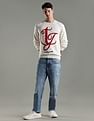 Tommy Hilfiger Embroidered Logo Regular Fit Cotton Sweater