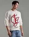 Tommy Hilfiger Embroidered Logo Regular Fit Cotton Sweater