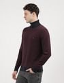 Tommy Hilfiger Gifting 2 Tone Fairisle Roll Neck Sweater