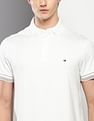 Tommy Hilfiger Transitional Cotton Solid Polo Shirt