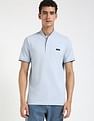 Calvin Klein Jeans Solid Slim-Fit Cotton Polo T-Shirt