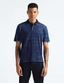 Flying Machine Graphic Print Relaxed Polo Shirt