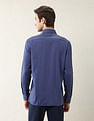 Arrow Textured Manhattan Slim Fit Ceremonial Shirt