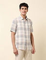 U.S. Polo Assn. Plaid Checked Tailored Fit Shirt
