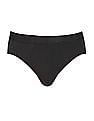 Calvin Klein Underwear Men Black Elasticized Waistband Solid Hip Briefs