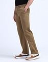 Flying Machine Straight Fit Solid Trousers