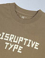 Flying Machine Typographic Printed Relaxed Fit T-Shirt