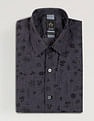 Arrow Newyork Floral Printed Manhattan Slim Fit Shirt
