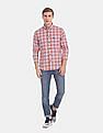 U.S. Polo Assn. Button Down Collar Long Sleeve Check Casual Shirt