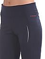 U.S. Polo Assn. Women Perforated Panel Active Cropped Leggings