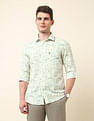 U.S. Polo Assn. Floral Printed Tailored Fit Shirt