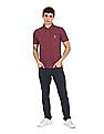 U.S. Polo Assn. Checked Cotton Pique Polo Shirt