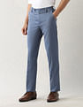 Arrow Mid Rise Smartflex Dobby Trousers