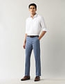 Arrow Mid Rise Smartflex Dobby Trousers