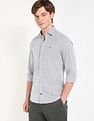 Tommy Hilfiger Striped Slim-Fit Poplin Woven Shirt