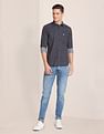 U.S. Polo Assn. Spread Collar Cotton Casual Shirt