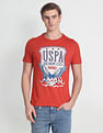 U.S. Polo Assn. Denim Co. Crew Neck Brand Print T-Shirt